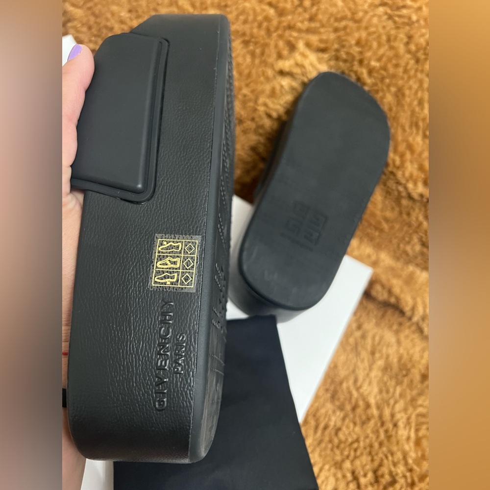 Givenchy Authentic Black Sandals - image 7